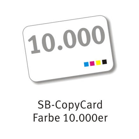 10.000er SB-CopyCard Farbe