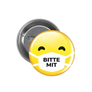 Corona Emoji Button